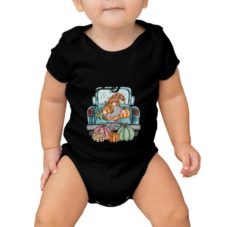 Happy Fall Yall Thanksgiving Quote V2 Baby Onesie