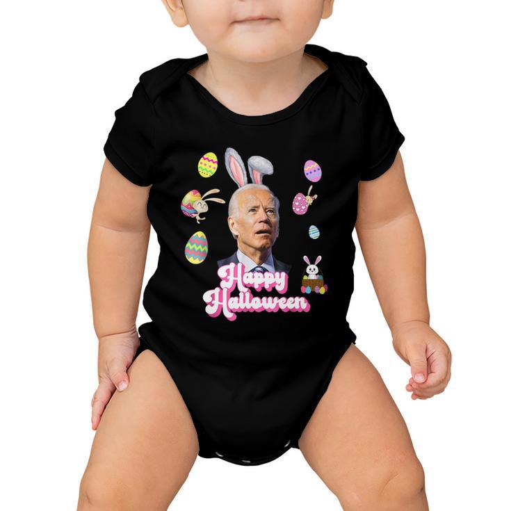 Happy Halloween Joe Biden Funny Easter Tshirt Baby Onesie