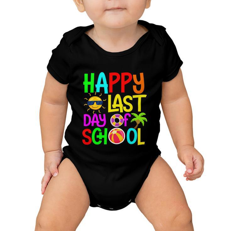 Happy Last Day Of School Teacher Student Graduation Gift Baby Onesie