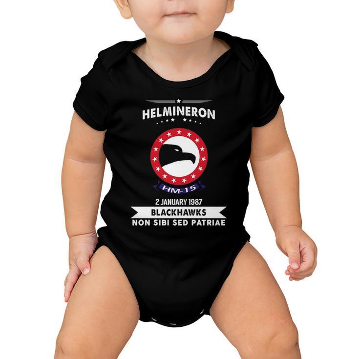 Helicopter Mine Countermeasures Squadron Hm  Baby Onesie