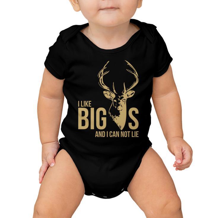 I Like Big Bucks And I Cannot Lie V2 Baby Onesie