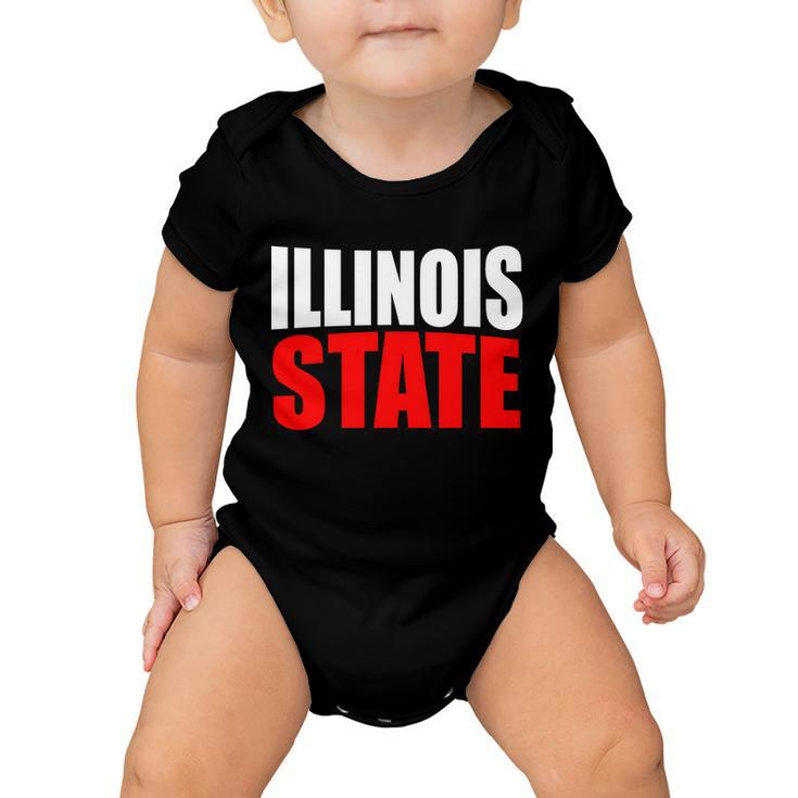 Illinois State Baby Onesie