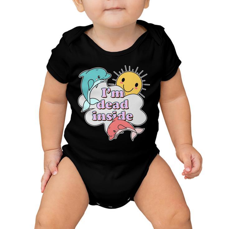 Im Dead Inside Funny Baby Onesie