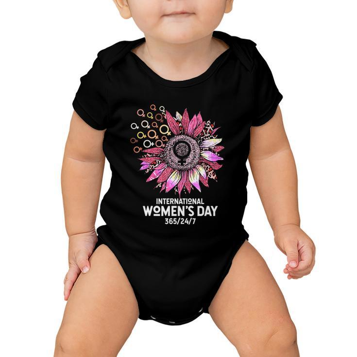 International Womens Day 2022 Gender Equality Break The Bias Tshirt Baby Onesie