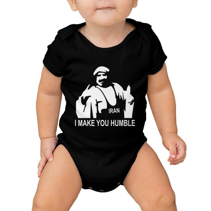 Iron Sheik Wrestling Iran Funny Tshirt Baby Onesie