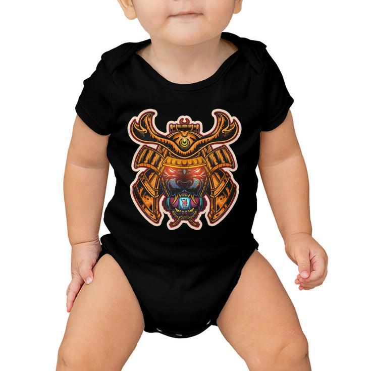 Japanese Samurai Warrior Demon Dog Tshirt Baby Onesie
