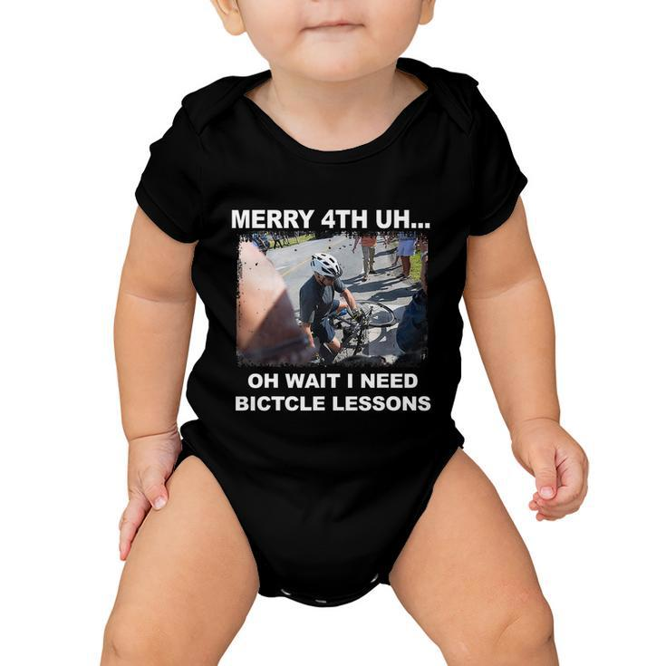 Joe Biden Falls Off His Bike It’S The Republican’S V2 Baby Onesie