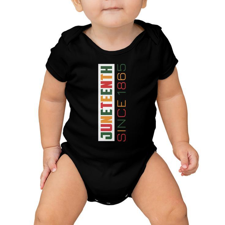 Juneteenth Since 1865 Plus Size Shirts For Men Women Family Girl Baby Onesie