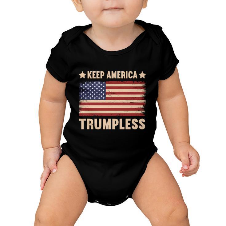 Keep America Trumpless Gift V15 Baby Onesie