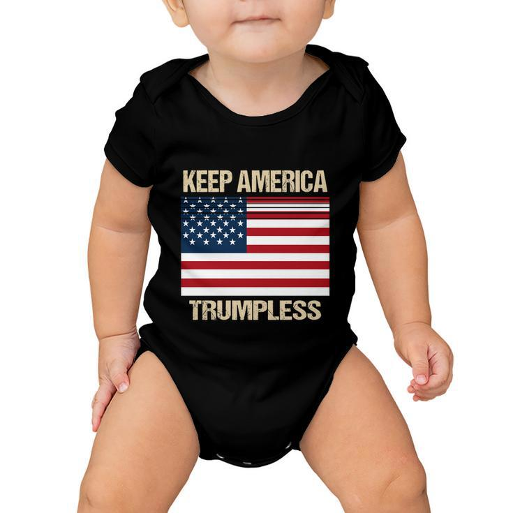 Keep America Trumpless Gift V9 Baby Onesie