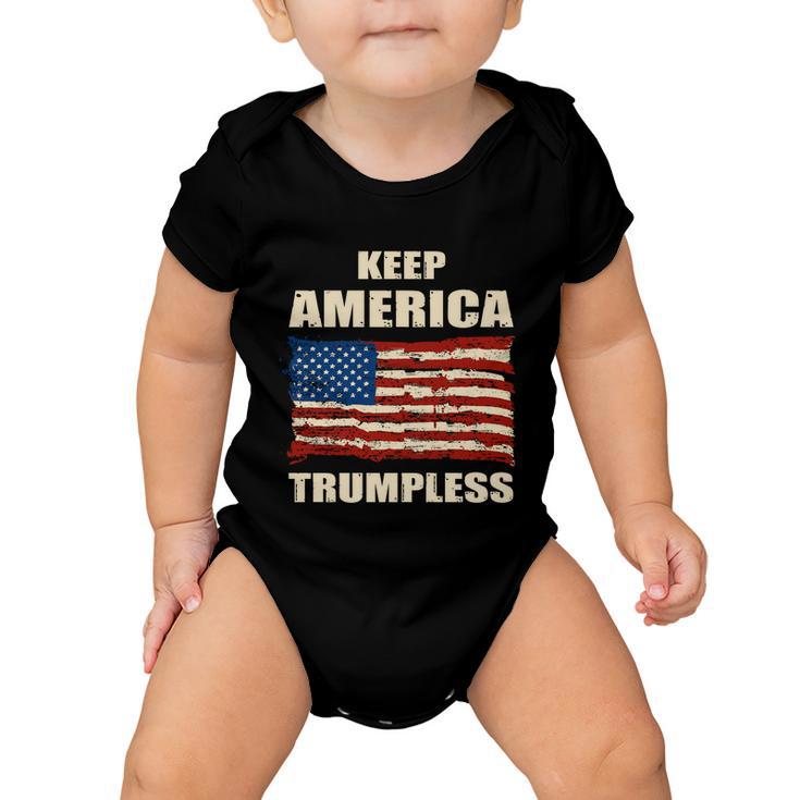 Keep America Trumpless Great Gift V2 Baby Onesie