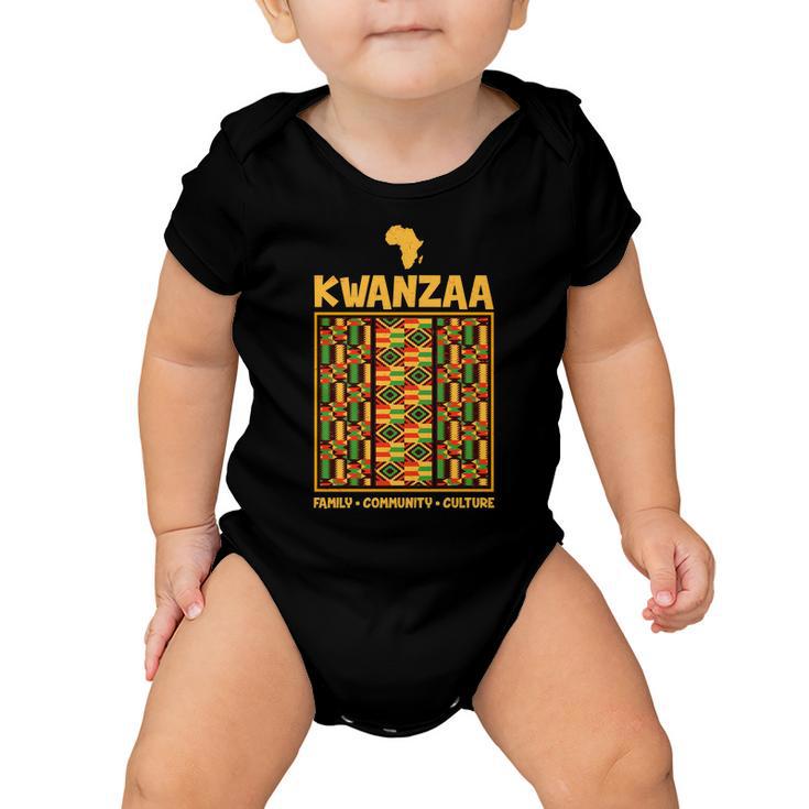 Kwanzaa Family Community Culture Baby Onesie