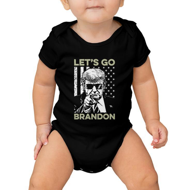 Lets Go Brandon Funny Fjb Baby Onesie