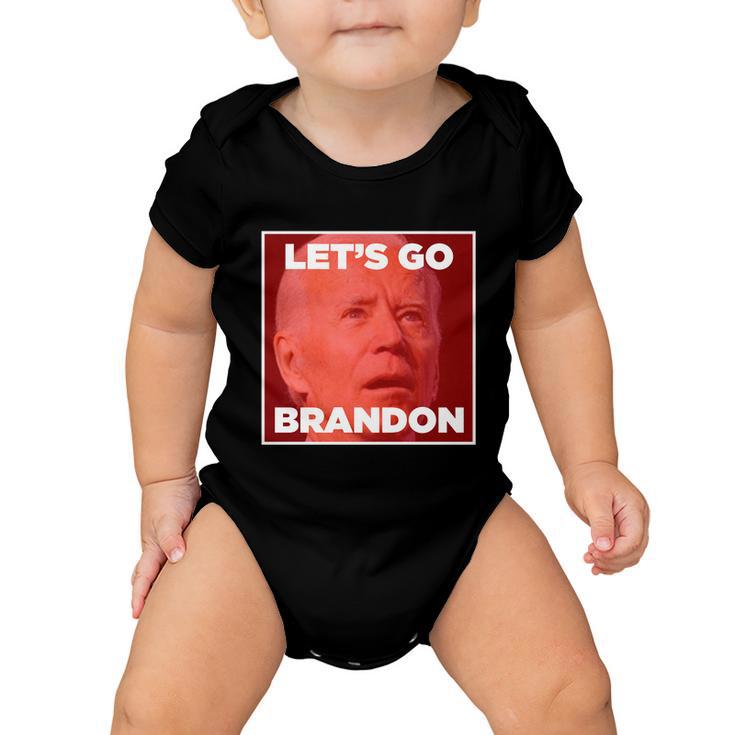 Lets Go Brandon Joe Apparel Tshirt Baby Onesie