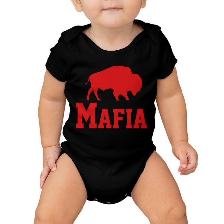 Mafia Buffalo Fan Tshirt Baby Onesie
