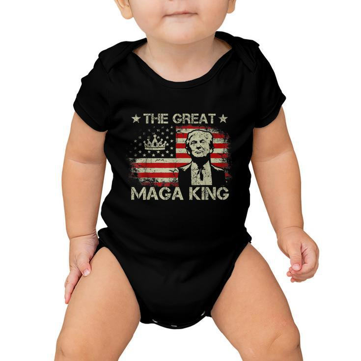 Maga King The Great Maga King Ultra Maga Tshirt V2 Baby Onesie