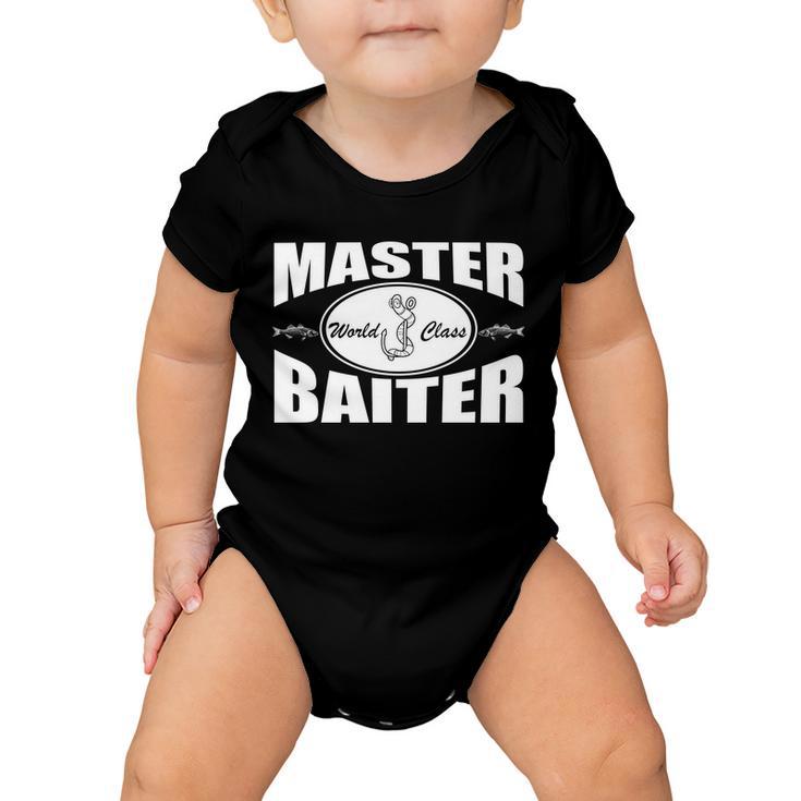 Master Baiter World Class Baby Onesie