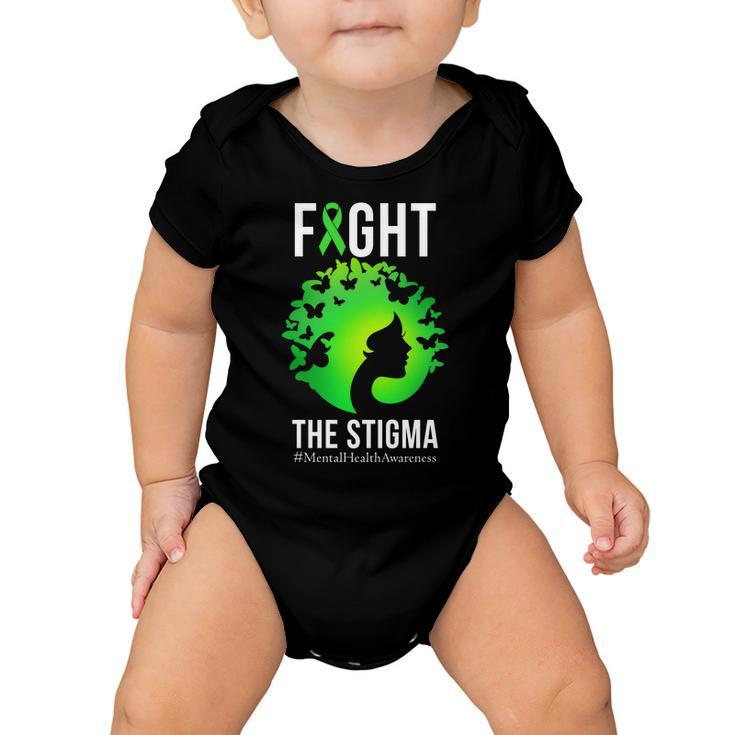 Mental Health Fight The Stigma Baby Onesie