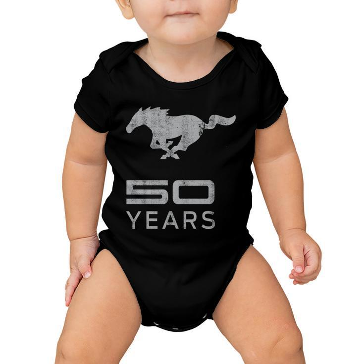 Mustang 50 Years Tshirt Baby Onesie