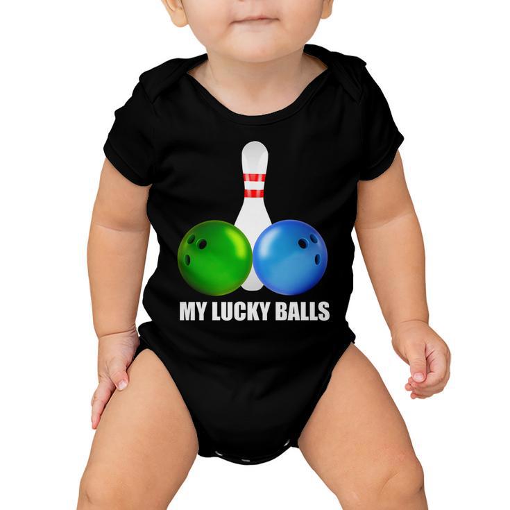 My Lucky Balls Tshirt Baby Onesie