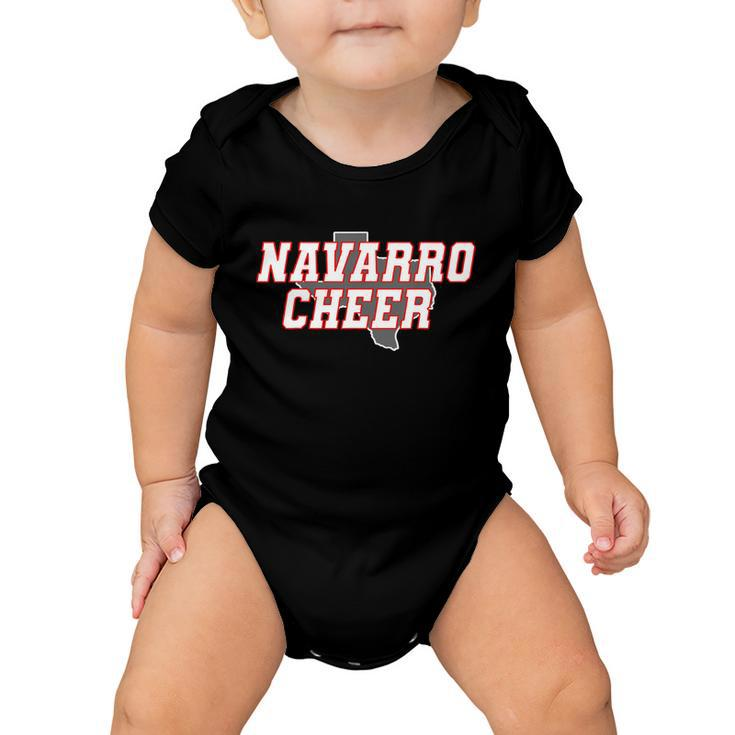 Navarro Cheer Texas Logo Baby Onesie