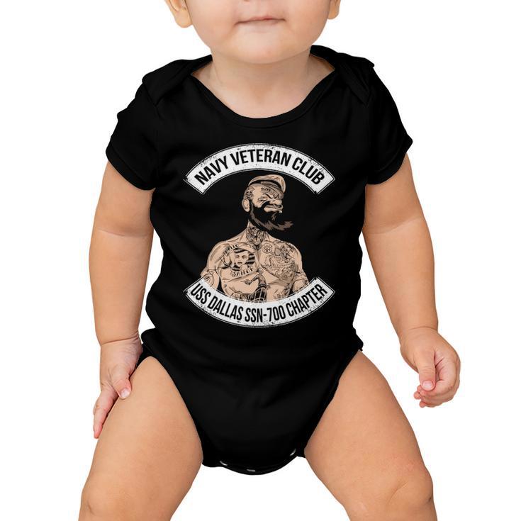 Navy Uss Dallas Ssn Baby Onesie