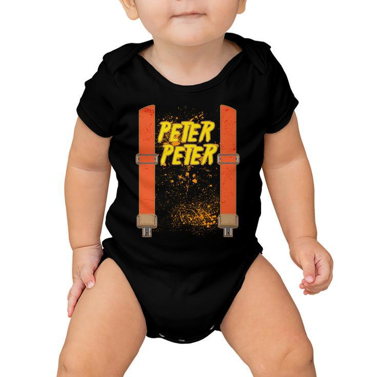 Peter Peter Pumpkin Eater Halloween Costume Tshirt Baby Onesie
