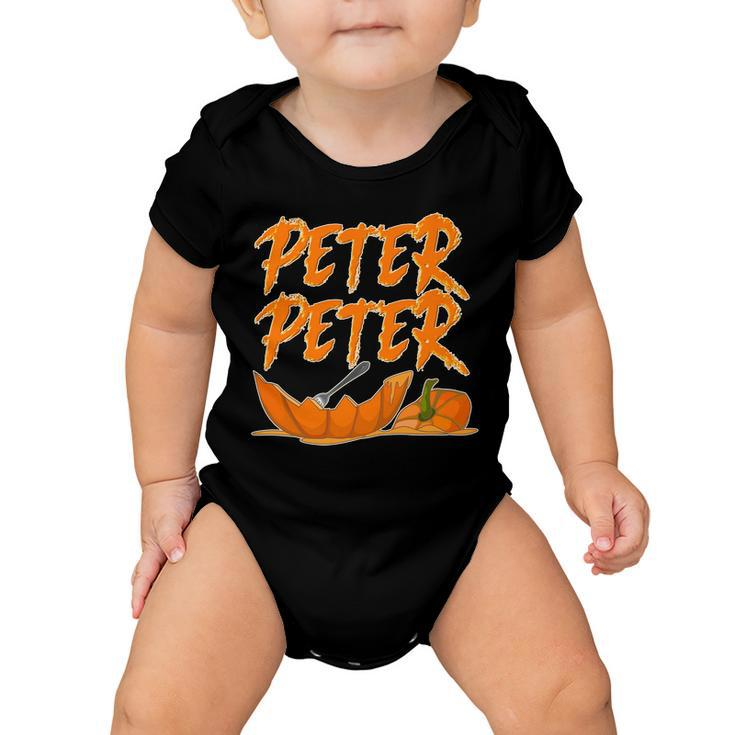 Peter Peter Pumpkin Eater Tshirt Baby Onesie
