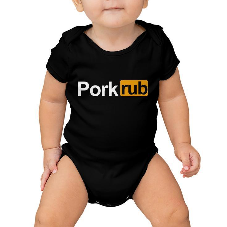 Porkrub Pork Rub Funny Bbq Smoker & Barbecue Grilling Baby Onesie