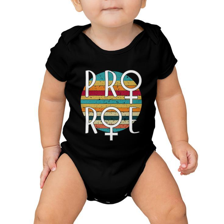 Pro Choice Defend Roe V Wade 1973 Reproductive Rights Tshirt Baby Onesie