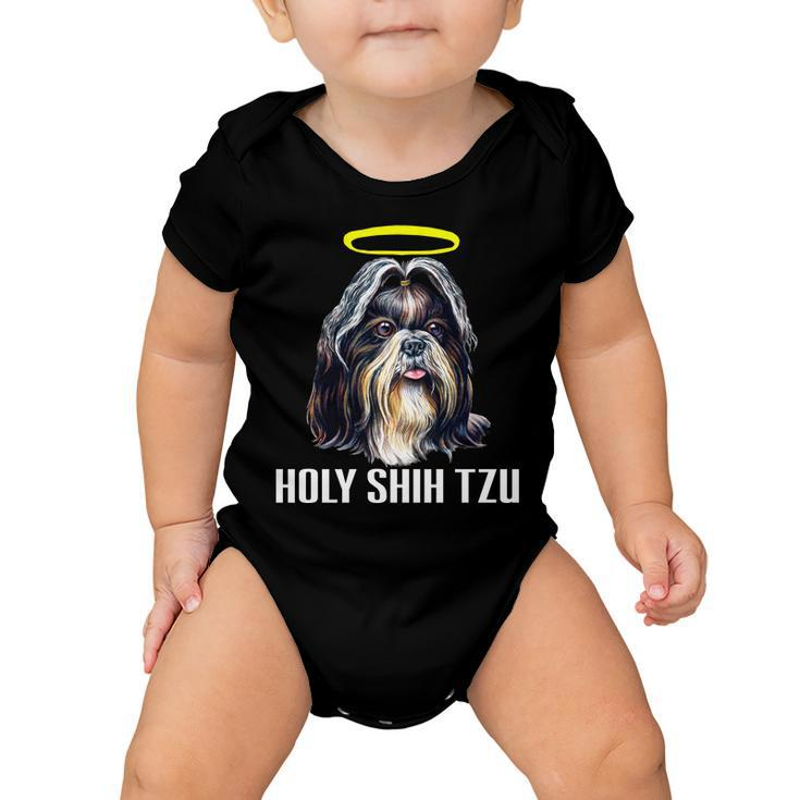 Shitzu Dog Holy Shih Tzu Baby Onesie