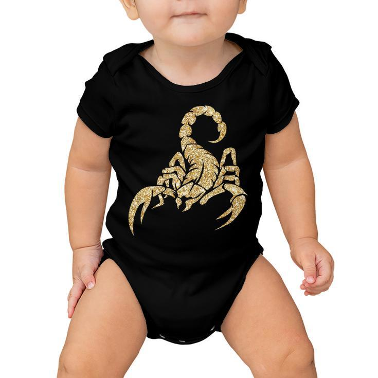 Sparkly Scorpion Tshirt Baby Onesie