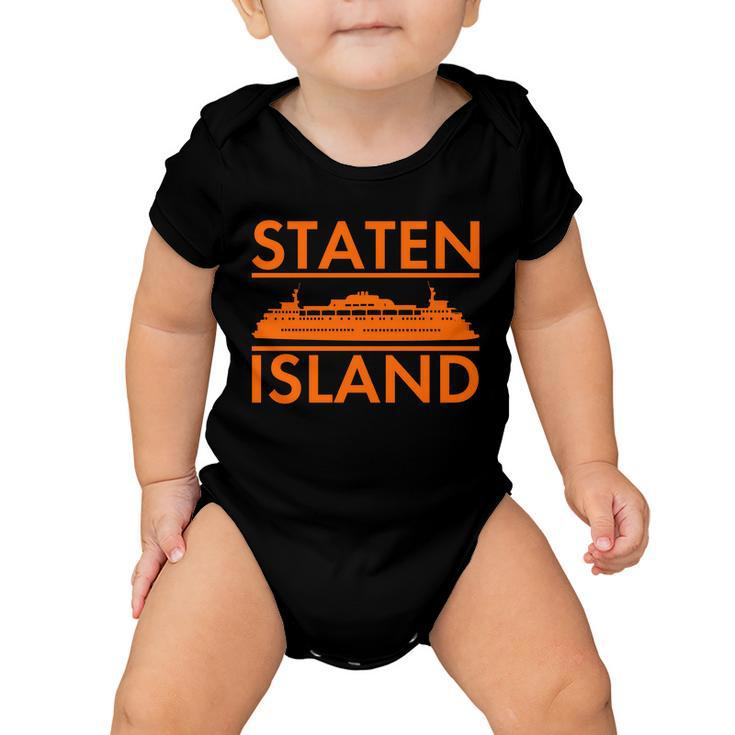 Staten Island Ferry New York Tshirt Baby Onesie