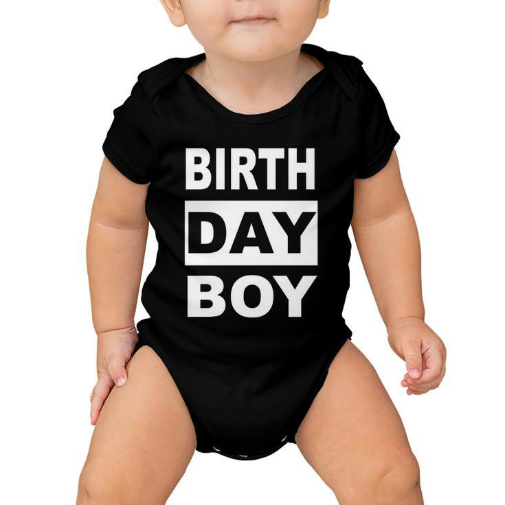 Straight Outta Birthday Birthday Boy Baby Onesie