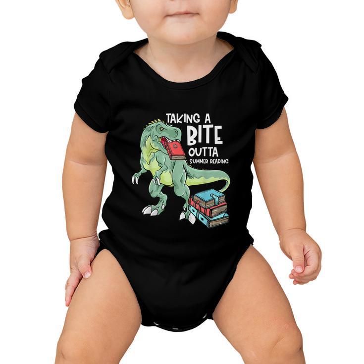 Summer Reading 2022 Oceans Of Possibilities Trex Dinosaur Baby Onesie