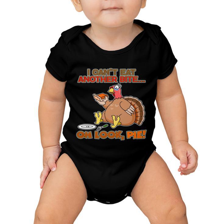 Thanksgiving Oh Look Pie Tshirt Baby Onesie