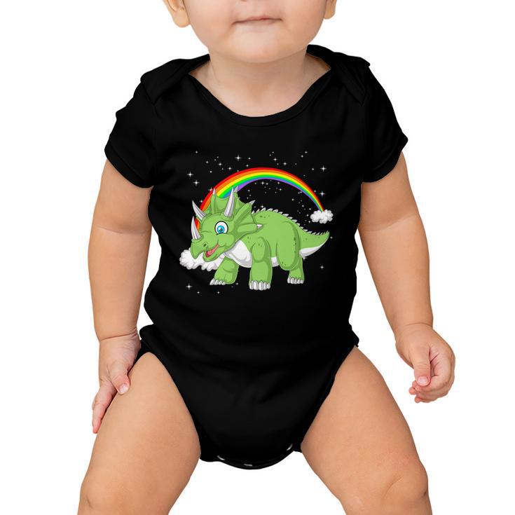 Triceratops Dinosaur Baby Onesie