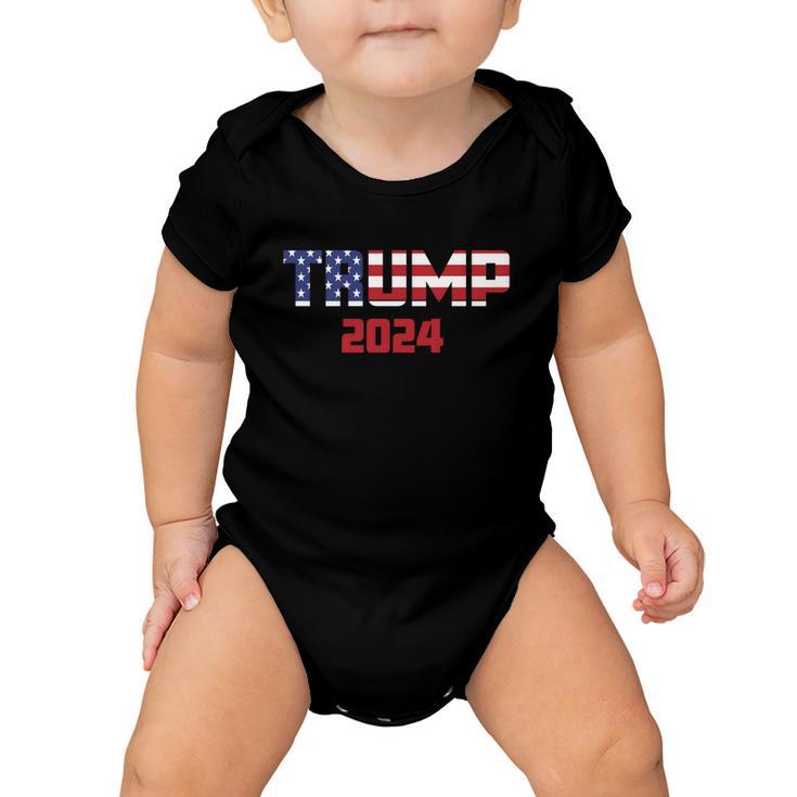 Trump 2024 2024 Election Impeach Biden Politics Trump 2024 Tshirt Baby Onesie