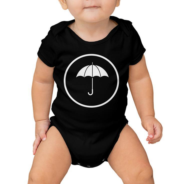 Umbrella Simple Emblem Baby Onesie
