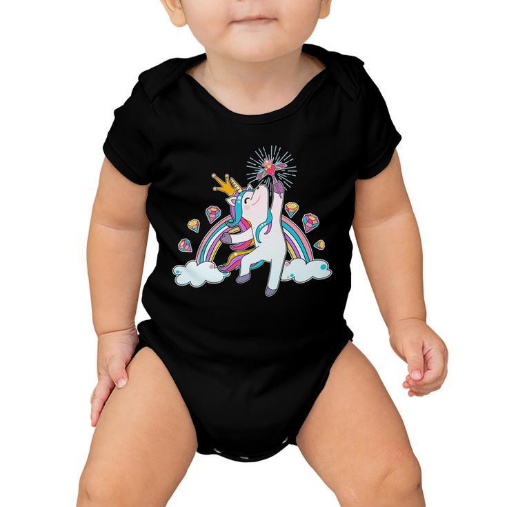 Unicorn Magic V2 Baby Onesie