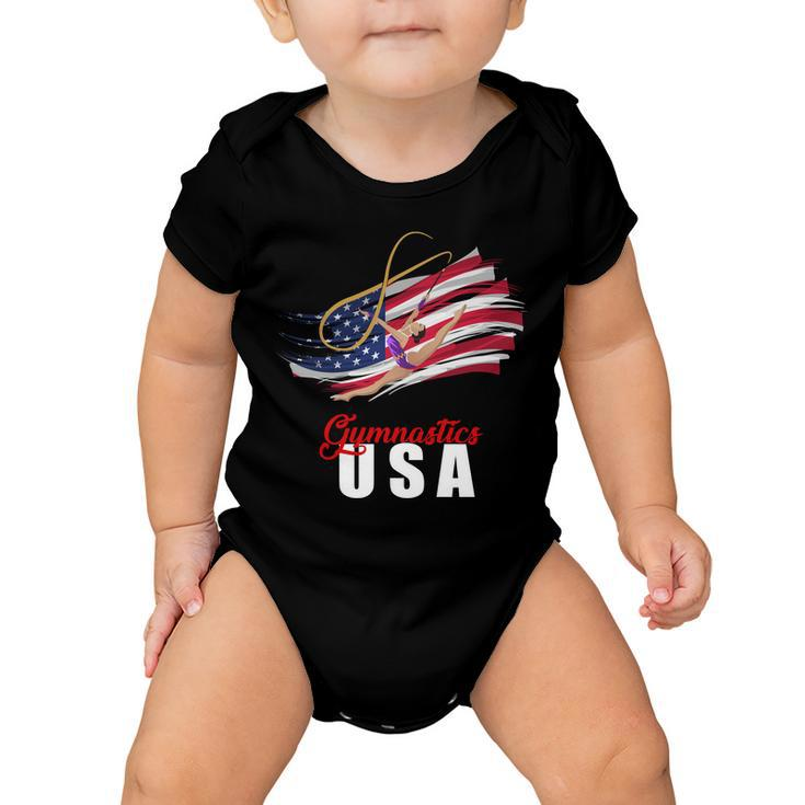 Usa Olympics Gymnastics Team Baby Onesie