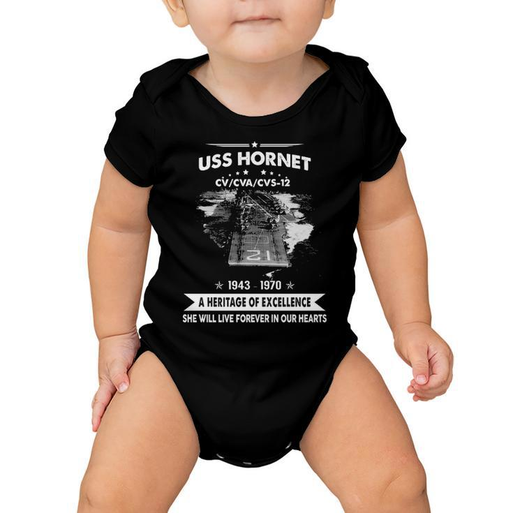 Uss Hornet Cv  V4 Baby Onesie