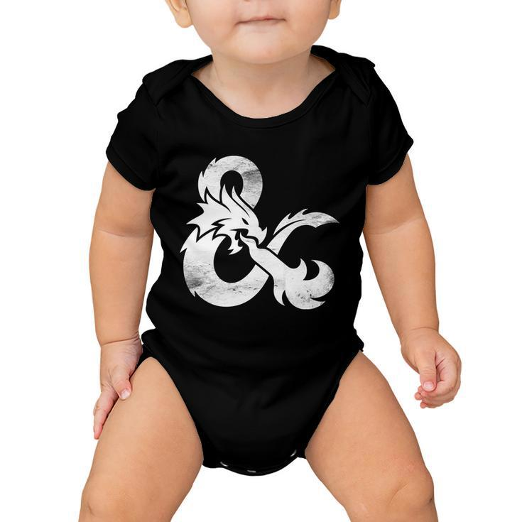 Vintage D&D Dungeons And Dragons Tshirt Baby Onesie