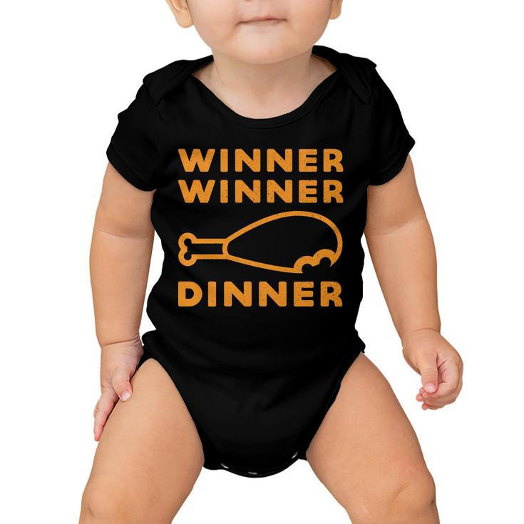 Winner Winner Chicken Dinner Funny Gaming Baby Onesie