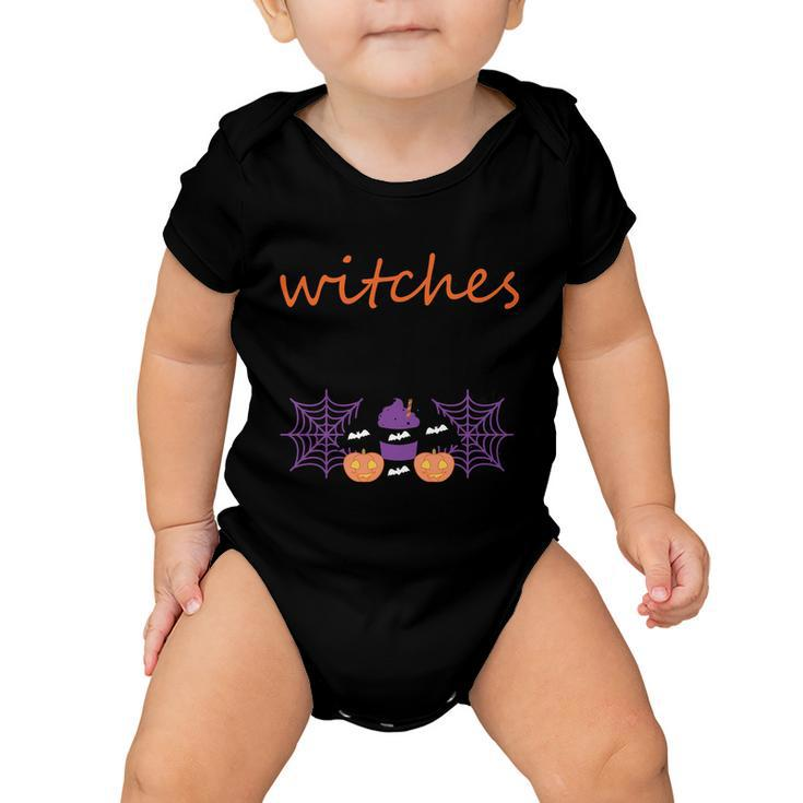 Witches Brew Funny Halloween Quote Baby Onesie