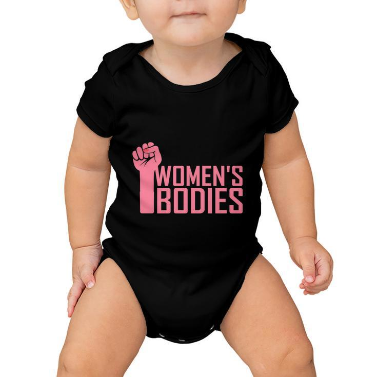 Womens Rights Uterus Body Choice 1973 Pro Roe Baby Onesie