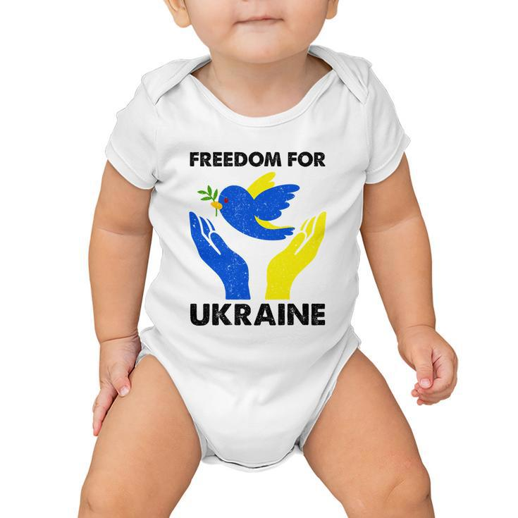 Freedom For Ukraine Baby Onesie
