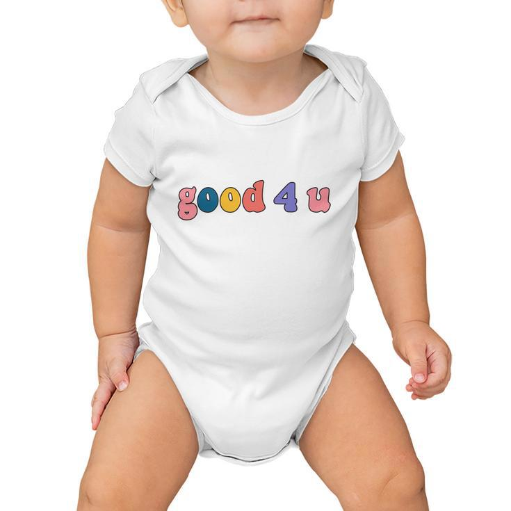 Good 4 U Olivia Rodrigo Tshirt Baby Onesie