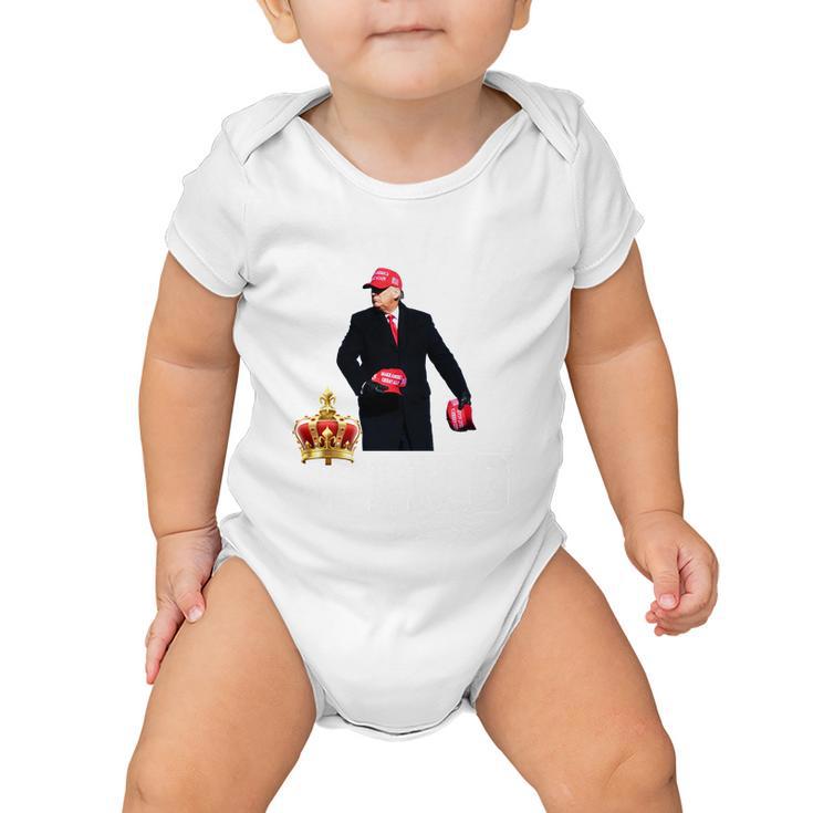 Great Ultra Maga King Anti Biden Trump 2024 Usa Tshirt Baby Onesie