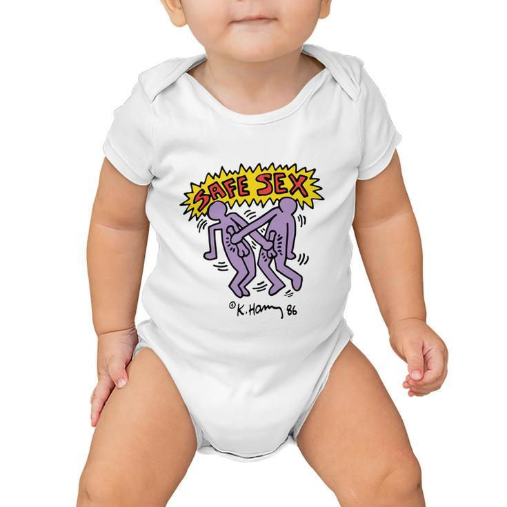 Safe Sex Harry 86 Funny Gays Gay With Lgbt Baby Onesie